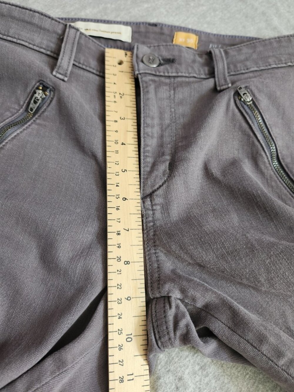 Pilcro & The Letterpress Women 30 Skinny Leg Zipper Pocket Ankle Denim Jeans - Picture 10 of 11